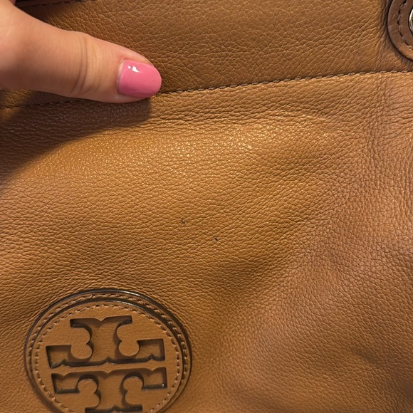 Tory Burch Flap Leather Marion Saddle Shoulder Bag - Picture 8 of 8